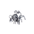 Neue Schmuckpersönlichkeit Einhorn Edelstahl Schmuck Anhänger Titanstahl Stahl Anhänger Halskette Silber Schmuck Retro Retro